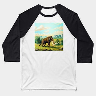 The Last Mammoth Standing Baseball T-Shirt